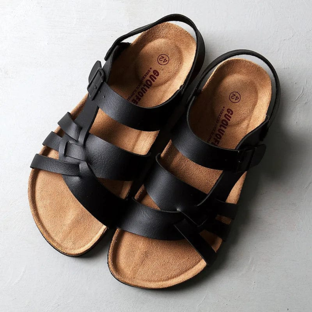 Steltraud | Cushioned Open-Toe Premium Outdoor Sandals for Ultimate Comfort