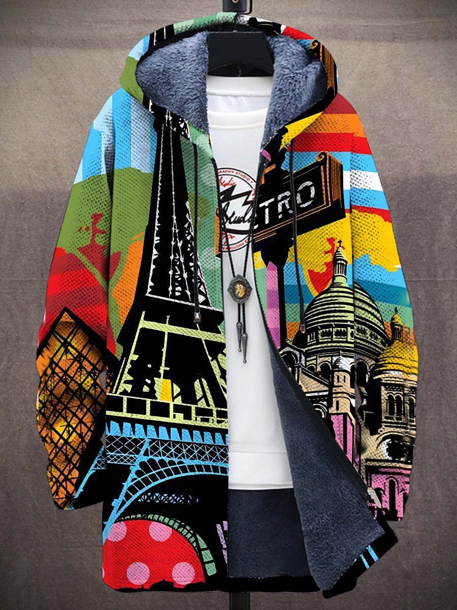 Lauren | Paris-inspired 3D Elegant Print Hoodie