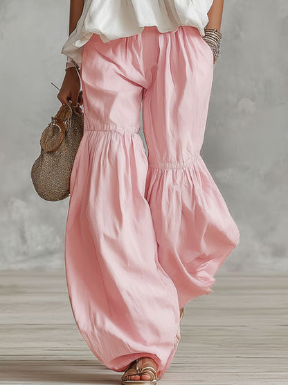 Women's Sleeveless Turtleneck Top and Trouser Set