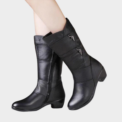 Rylee | Women's Cushioned Zip-Up Ankle Boots