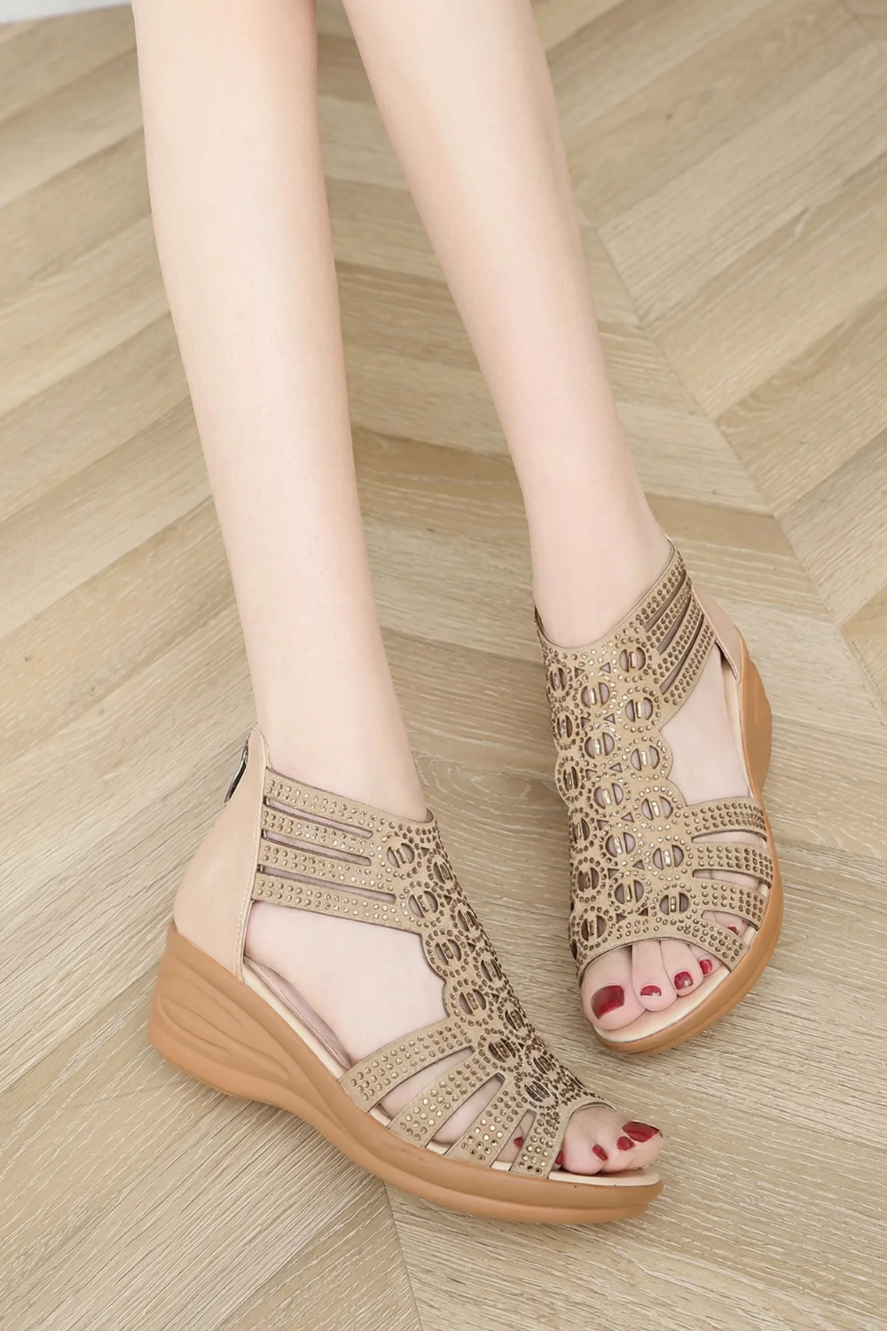 Open-Toe Chic Orthopedic Sandals for Women
