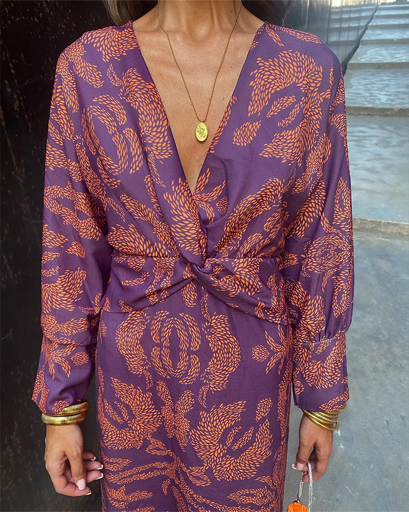 Giulia | Women's Elegant Dress with Long Sleeve