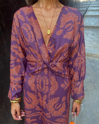 Giulia | Women's Elegant Dress with Long Sleeve