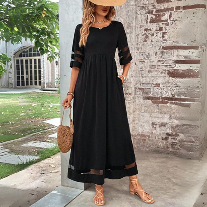 Nadia | Women's Tummy Coverage Midi Dress