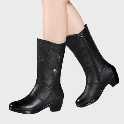 Rylee | Women's Cushioned Zip-Up Ankle Boots