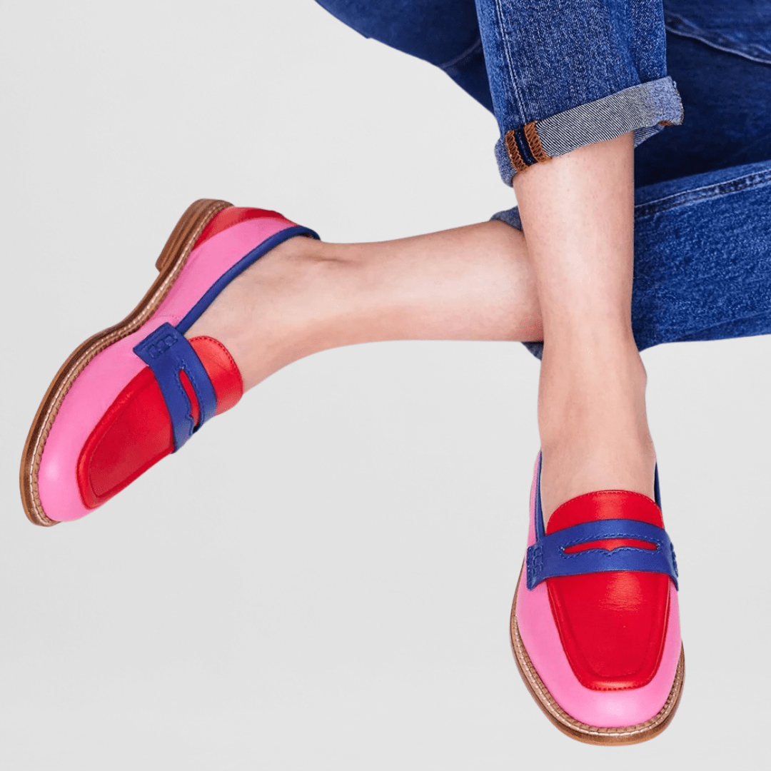 Viva | Women's Cushioned Slip-On Playful Loafers