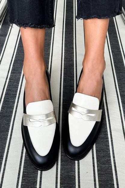 Women's Slip-On Monochrome Classic Loafers