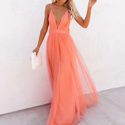 Remia | Maxi Dress Lumière Coral