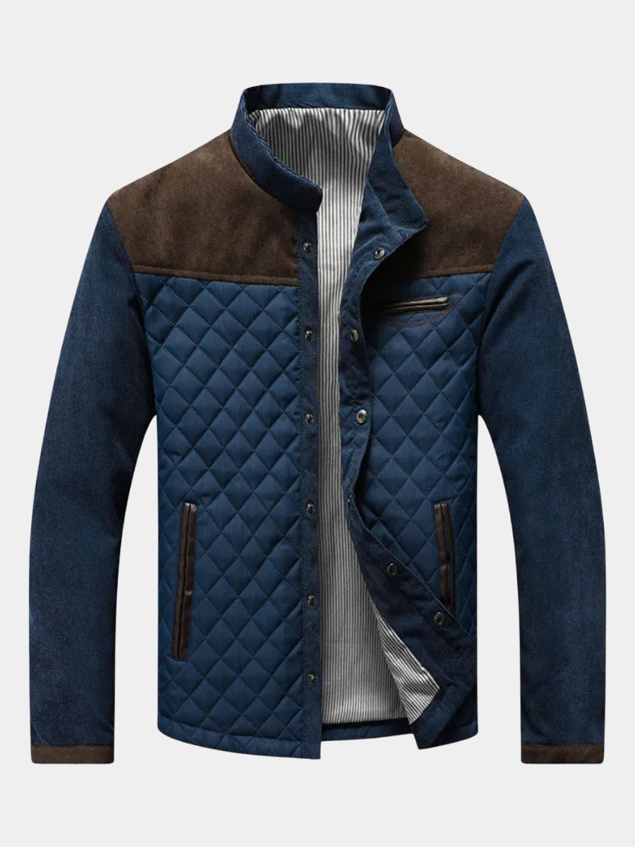 Ross | Men's Elegant Jacket with Round Neck