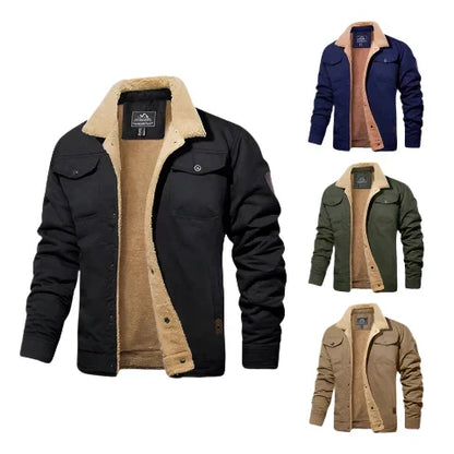 Evander | Men's Luxe Cargo Jacket with Long Sleeve