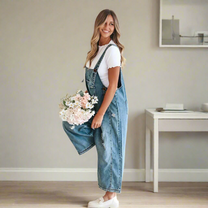 Carmelita | Women's Vintage Wash Adjustable Jumpsuit