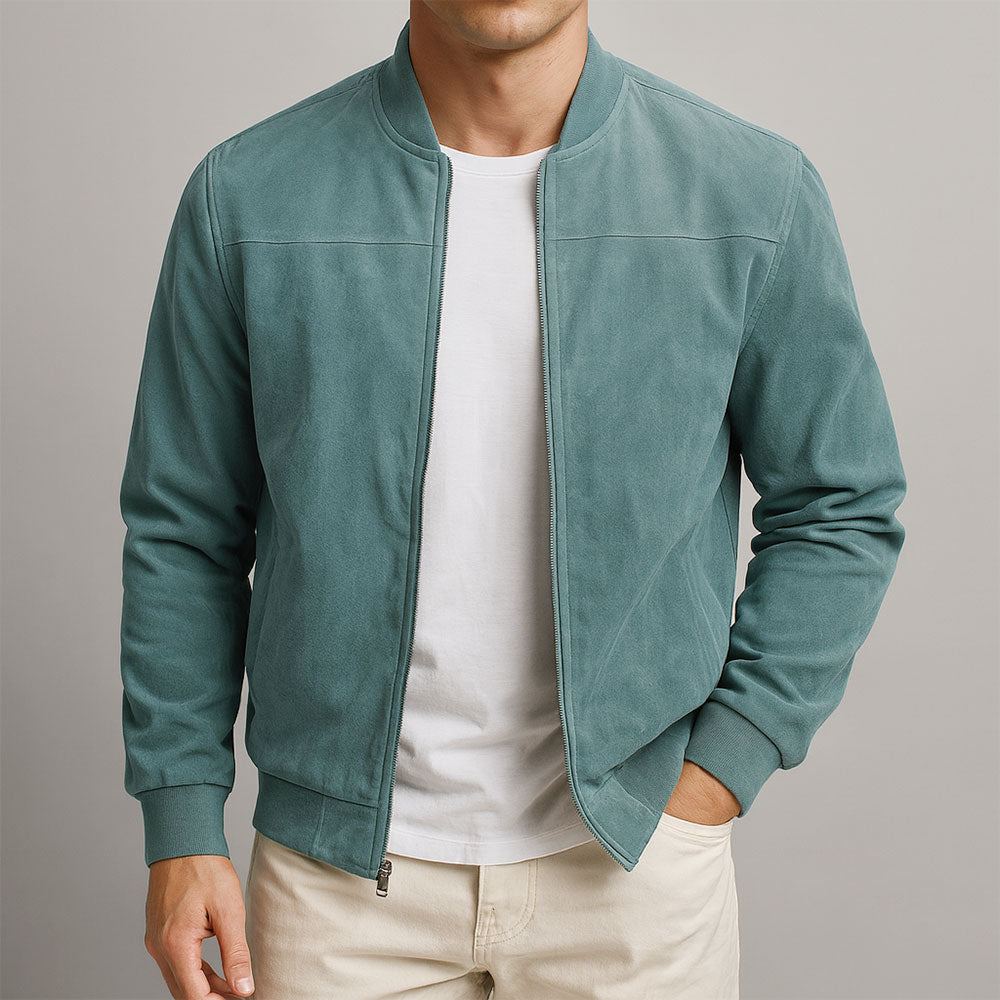 Marius | Men's Classic Urban Jacket with Round Neck
