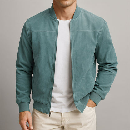 Marius | Men's Classic Urban Jacket with Round Neck