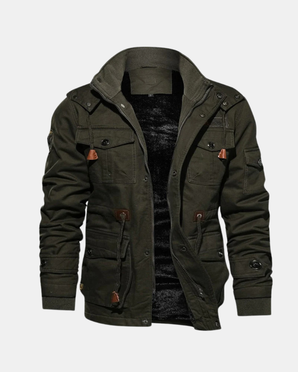 Men's Luca Casual Jacket with Turtle Neck