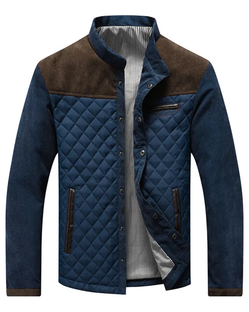 Ross | Men's Elegant Jacket with Round Neck
