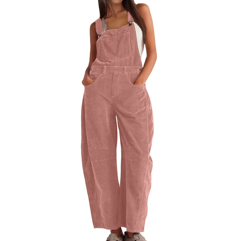 Ethel | Women's Chic Wide-Leg Barrel Jumpsuit