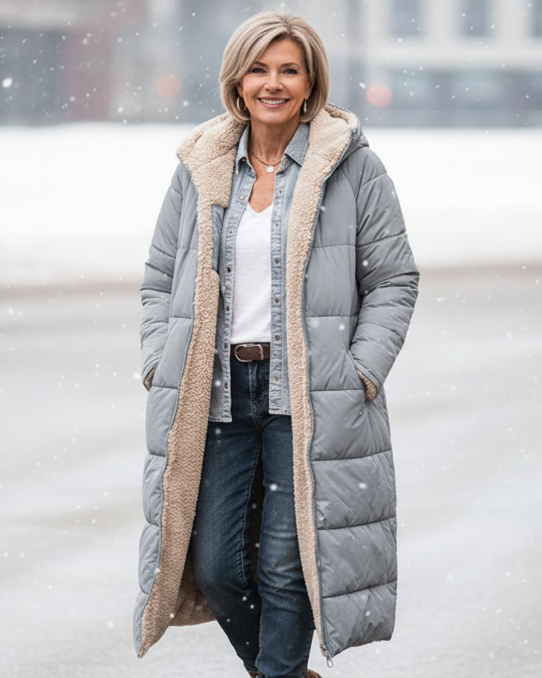 Eleanor | Sherpa Winter Coat