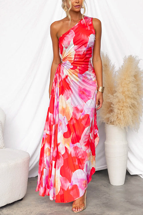 Nina | Women's Pleated Summer Maxi Dress