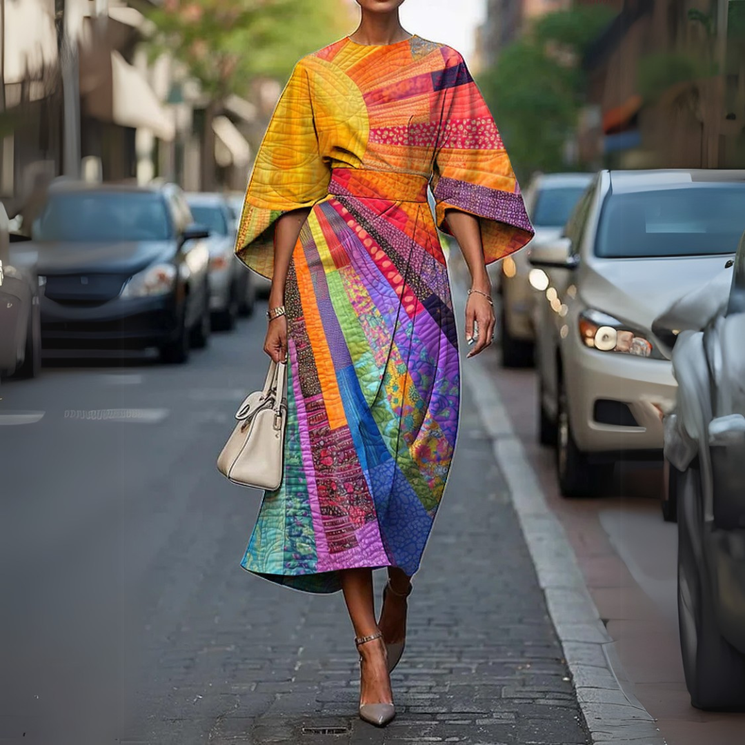 Liliana | Women's Easygoing Daily Midi Dress
