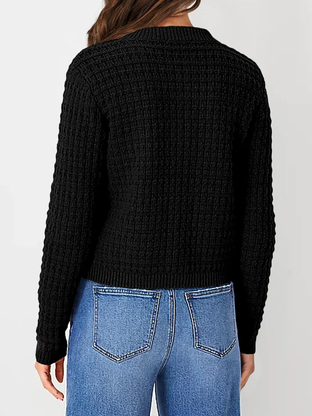 Harper | Women's Cardigan with Button Placket