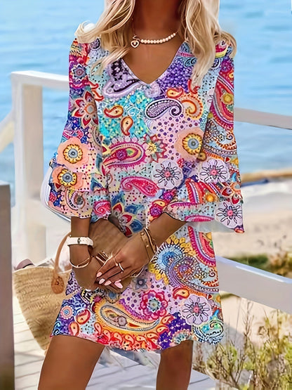 Gwen | Women's Floral Stylish Printed Dress