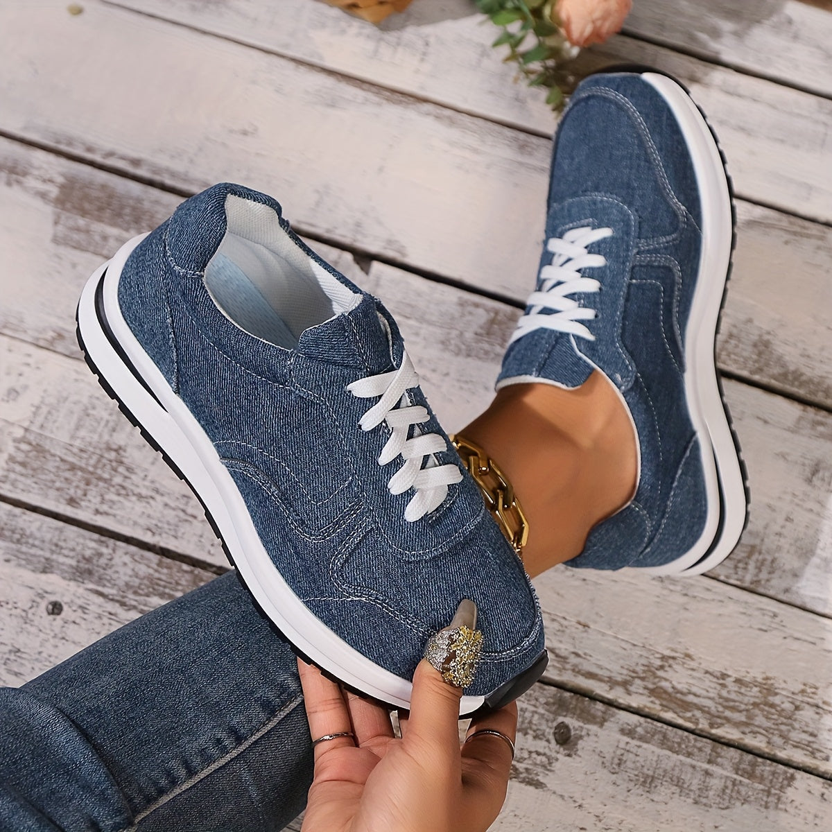 Emma | Women's Cushioned Lace-Up Orthopedic Shoe