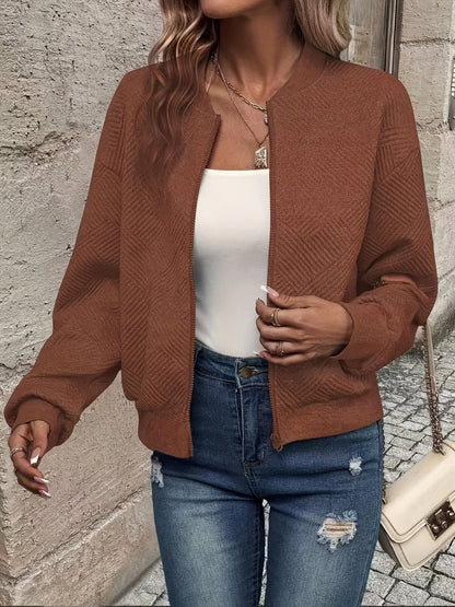 Isla | Women's Relaxed Lightweight Zip-Up Jacket