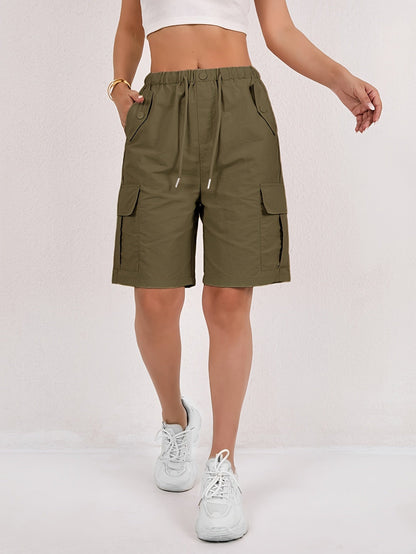 Via | Women's Relaxed Lightweight Quick-Dry Cargo Shorts with Pockets