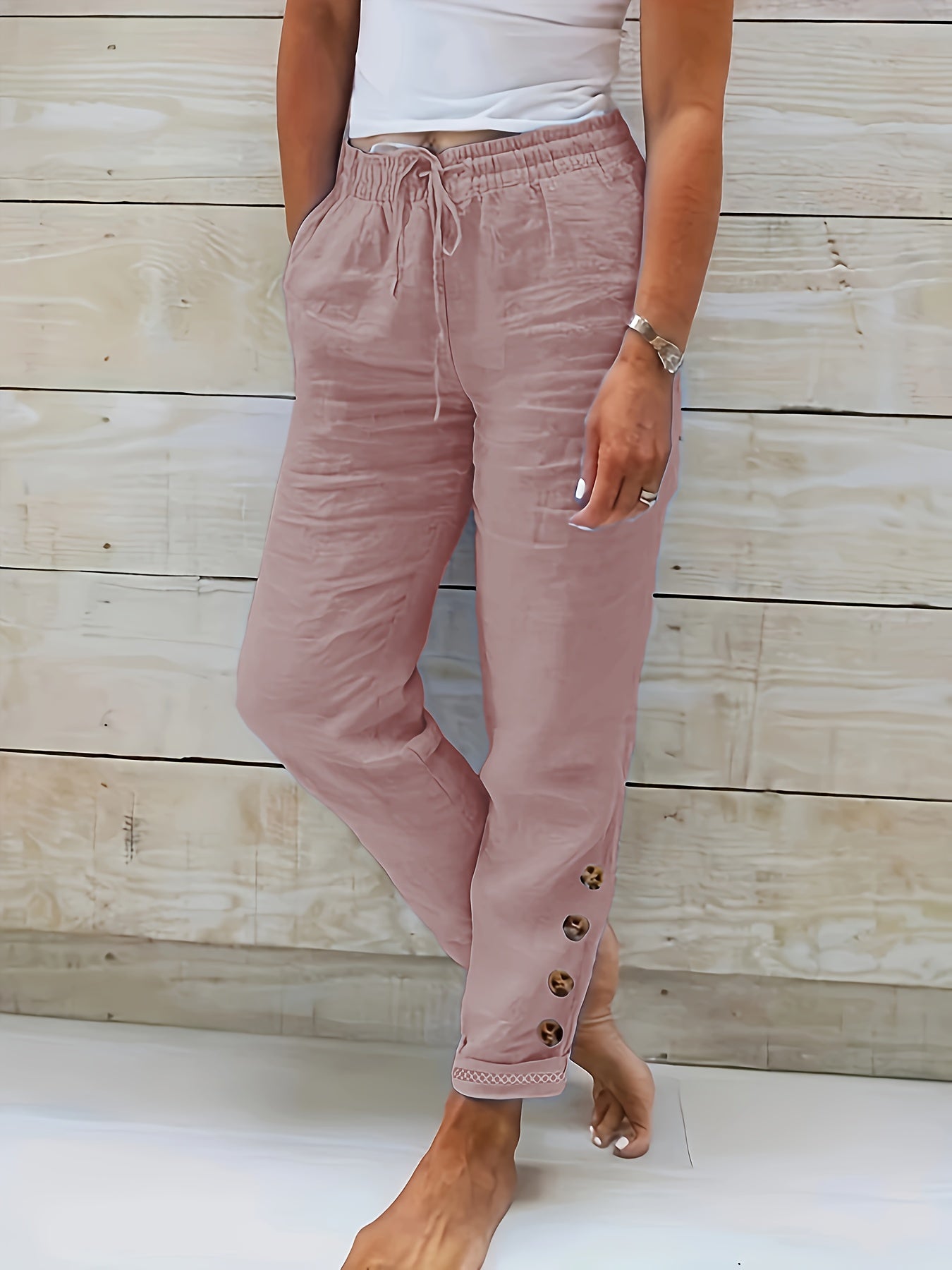 Lana | Women's Slim Straight Trousers