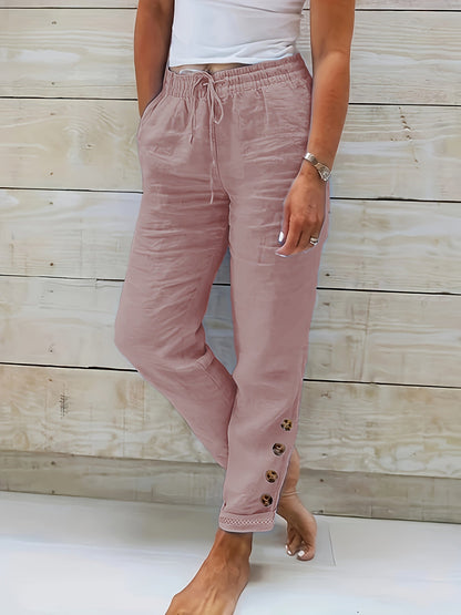 Lana | Women's Slim Straight Trousers