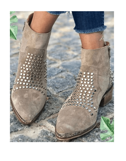 Aina | Studded Edge Boots