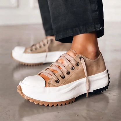 Lola | Women's Cushioned Lace-Up Orthopedic Shoes