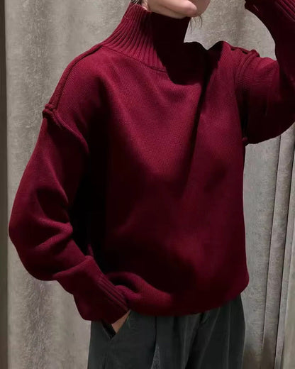 Isabella | Women's Relaxed Roll Neck Jumper