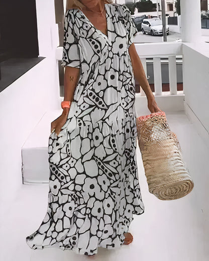 Quinn | Women's Relaxed Summer Midi Dress