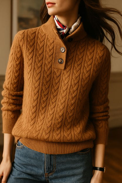 Women's Arden Jumper with Button Front