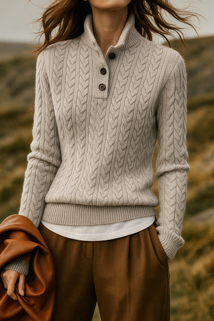 Women's Arden Jumper with Button Front