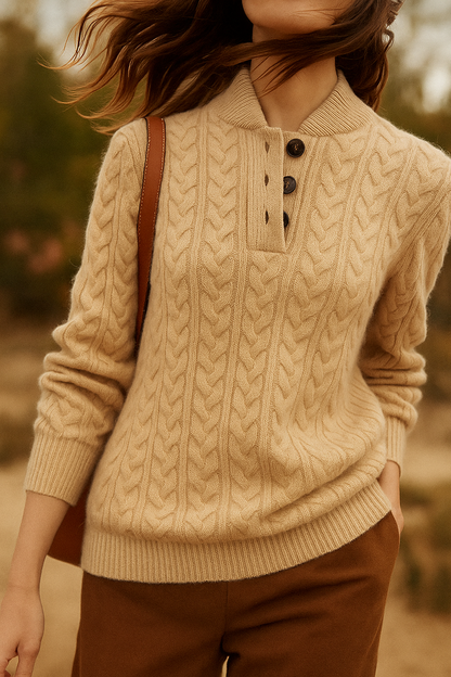 Women's Arden Jumper with Button Front