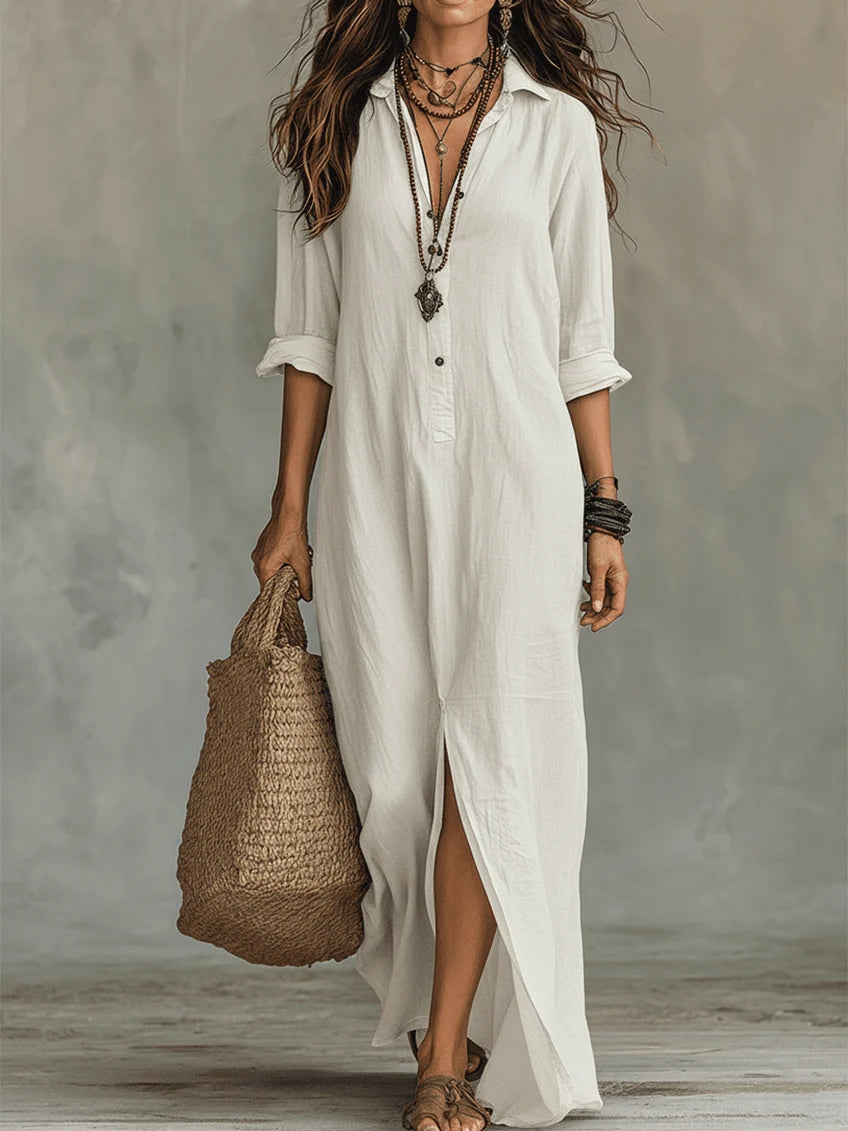 Willow | Women's Effortless Maxi Dress with Flattering Cut for Versatile Everyday Looks