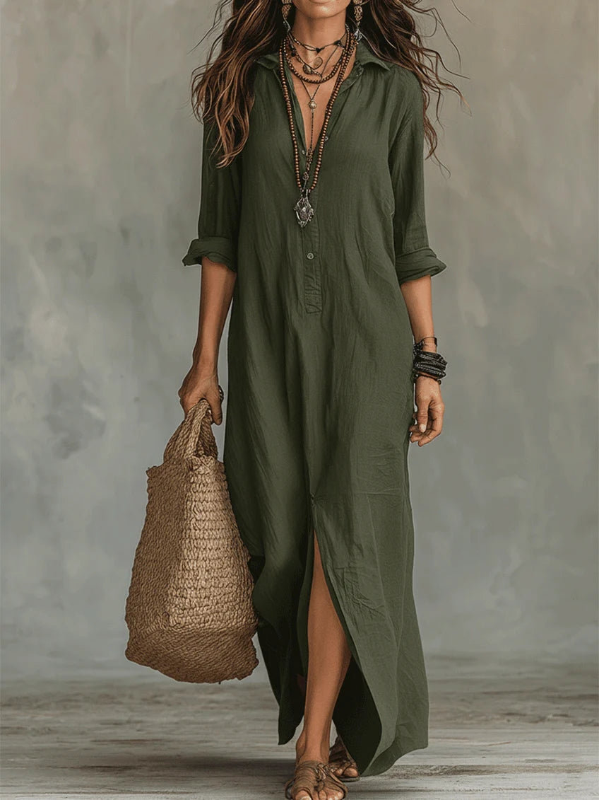 Willow | Women's Effortless Maxi Dress with Flattering Cut for Versatile Everyday Looks