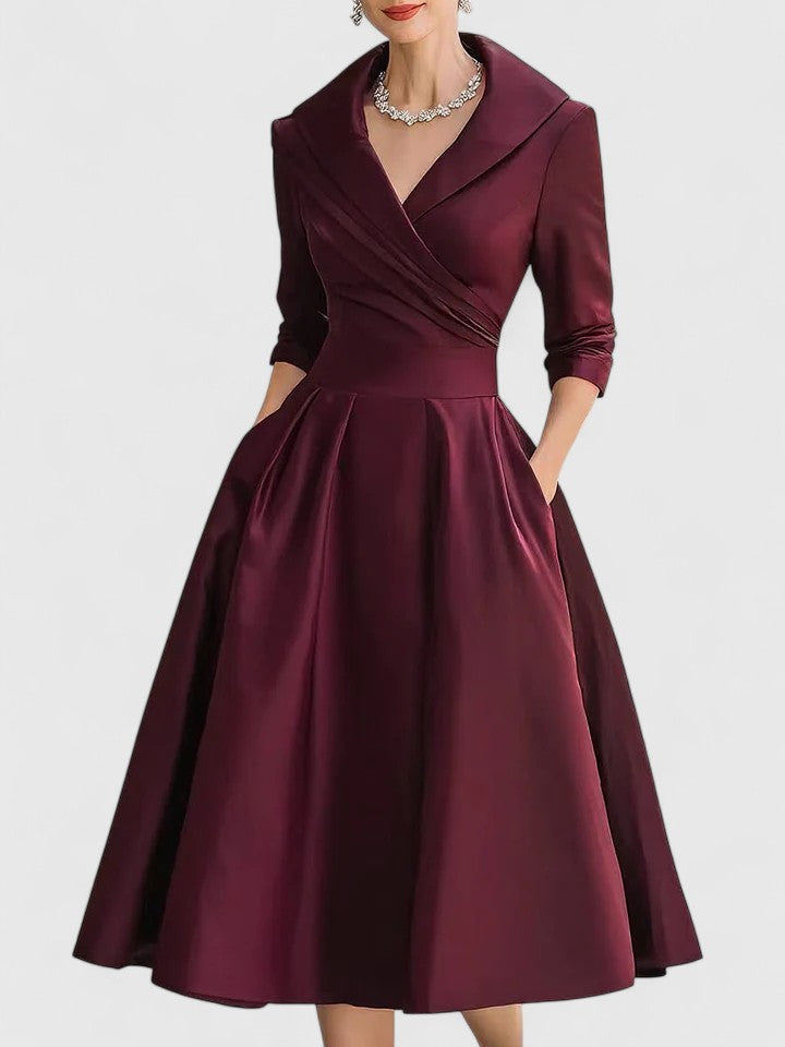 Marcelle | Women's Timeless Grace Midi Dress