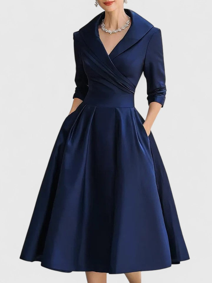 Marcelle | Women's Timeless Grace Midi Dress