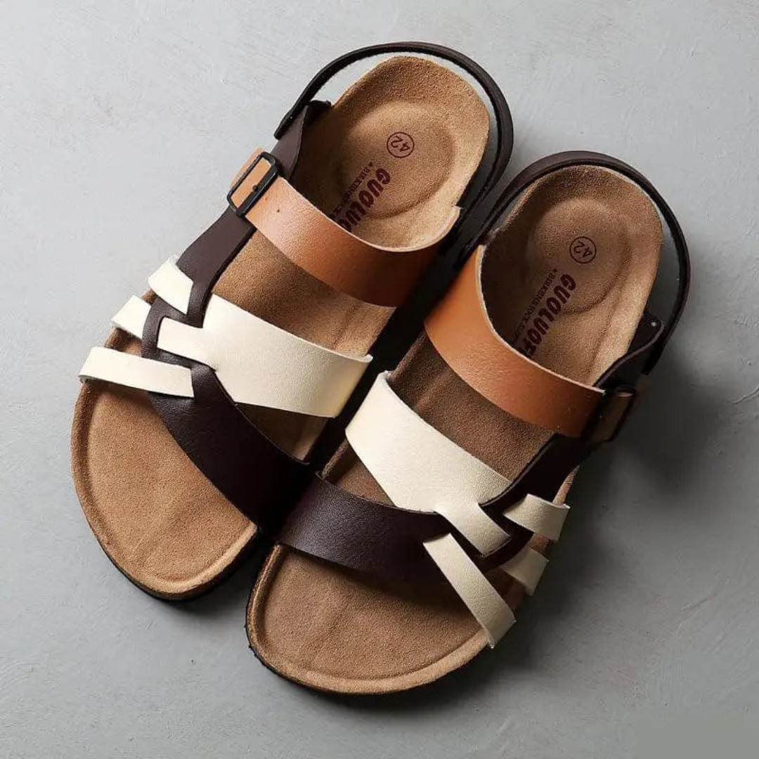 Steltraud | Cushioned Open-Toe Premium Outdoor Sandals for Ultimate Comfort