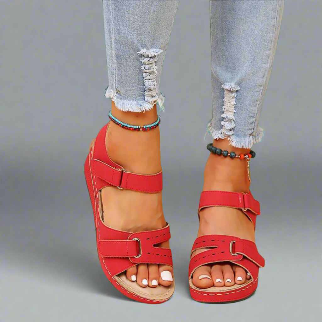 Gudula | Women's Open-Toe Elegant Orthopedic Sandals Made of Soft Material