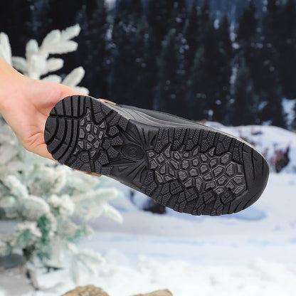Cushioned Slip-On Premium Mid-Calf Women's Winter Snow Boots