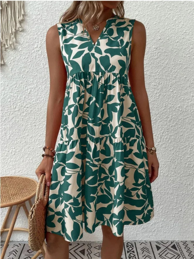 Elena | Women's Airy Summer Midi Dress