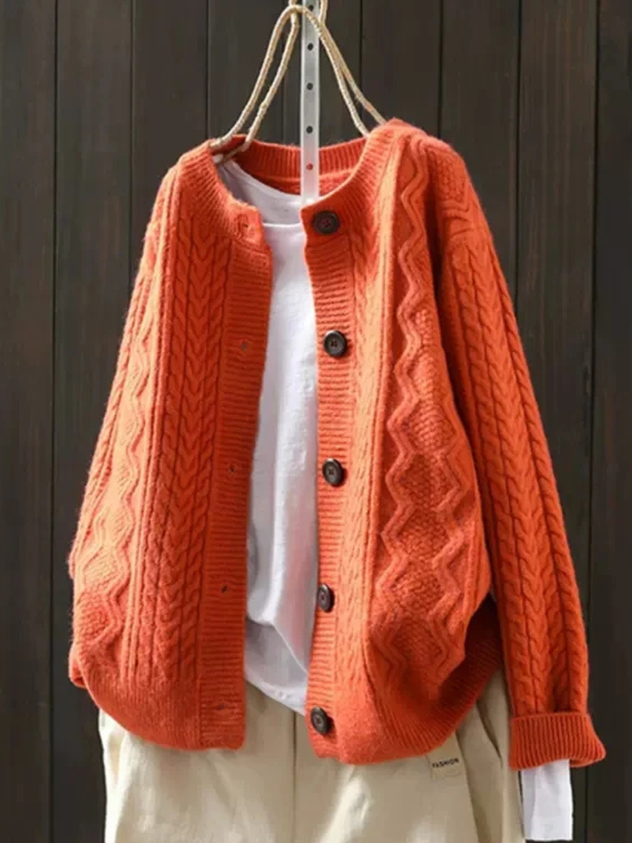 Women's Relaxed The Lorenza | Cable Cardigan