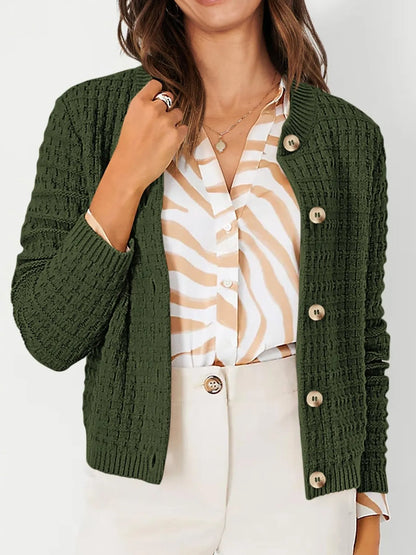 Harper | Women's Cardigan with Button Placket