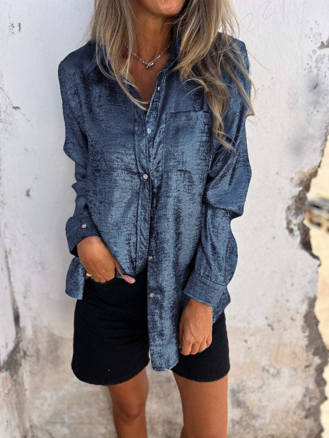 Trina | Women's Elegant Heritage Blouse with Long Sleeve