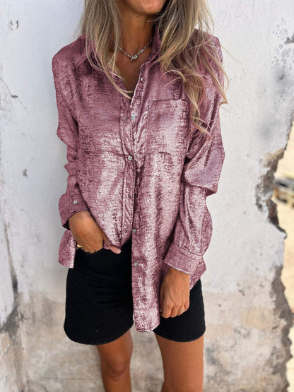 Trina | Women's Elegant Heritage Blouse with Long Sleeve