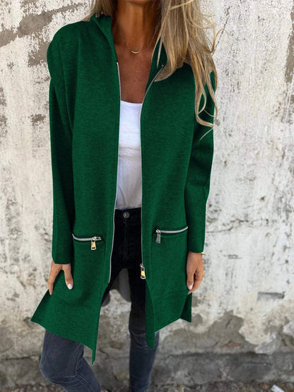 Naomi | Women's Casual Hooded Jacket with Hooded and Long Sleeve